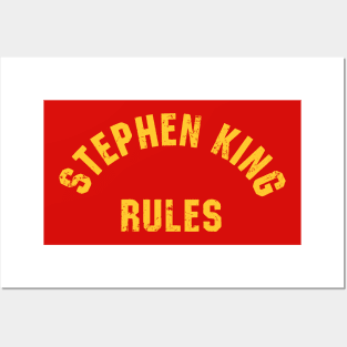 Stephen King Rules Posters and Art